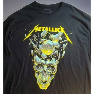 Metallica Band Music Black '23/'24 Concert Tour XXL T Shirt 1739